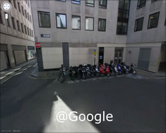 オートバイ専用駐車場