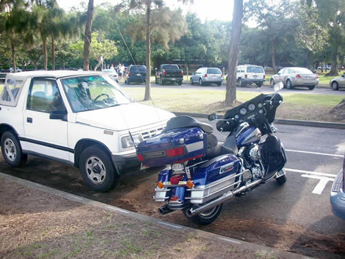 バイク駐車場その１